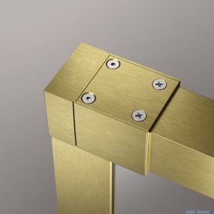 Radaway Profil U poszerzający Idea Brushed Gold +20 mm złoto szczotkowane P01-ID-001-99