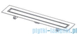 Tece Rynna prosta do kamienia naturalnego Tecedrainline wraz z rusztem 100 cm połysk 6.510.00