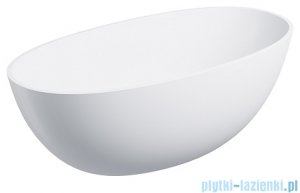 Omnires Shell M+ wanna wolnostojąca 148x75 cm biały mat SHELL148WWBM