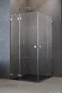Radaway Essenza Pro Brushed Nickel Kdd kabina 100x80cm szczotkowany nikiel 10096100-91-01L/10096080-91-01R