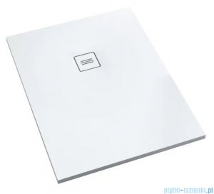 Schedpol Schedline Protos Smooth White  brodzik półokrągły 90x70x3,5cm 3SP.P1P-7090-M1