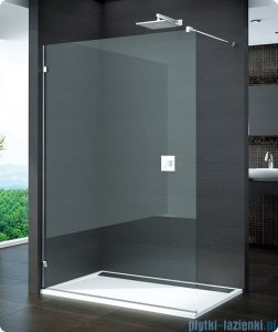 SanSwiss Pur PDT4 kabina Walk-in 30-100cm profil chrom szkło Durlux 200 Lewa PDT4GSM21022