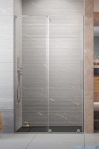 Radaway Furo SL Brushed Nickel DWJ drzwi prysznicowe 120cm lewe szczotkowany nikiel 10307622-91-01L/10110580-01-01