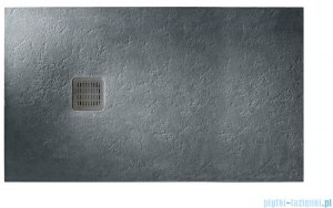 Roca Terran 160x70cm brodzik prostokątny konglomeratowy szary łupek AP1016402BC01200