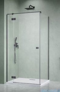 Radaway Essenza 8 Brushed GunMetal Kdj kabina 100x80cm lewa szczotkowany grafit 10480612-01-01L/10470337-92-01L/10113080-01-01