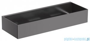 Omnires Uni koszyk prysznicowy 30x11 cm antracyt szczotkowany UN10335AT