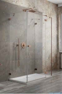 Radaway Essenza Pro Brushed Copper Kdj+S kabina 70x120x70cm prawa szczotkowana miedź 10097312-93-01R/10098070-01-01/10098070-01-01
