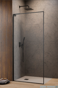 Radaway Modo F SL Brushed Gunmetal II kabina Walk-in 85x201,6cm lewa Szczotkowany Grafit szkło przejrzyste 10419085-92-01L
