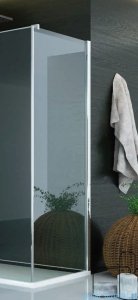 SanSwiss Pur PUDT3P Ścianka boczna wymiary specjalne 100-160/do 200cm przejrzyste PUDT3PSM41007