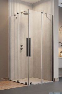 Radaway Furo Brushed GunMetal KDD kabina 80x120cm  szczotkowany grafit 10105080-92-01L/10105120-92-01R 