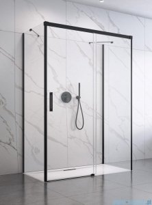 Radaway Idea Black Kdj+s kabina prysznicowa 70x140x70 prawa czarny mat/szkło przejrzyste 10116140-54-01R/387048-54-01L/10117070-01-01