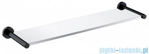 Omnires Modern Project półka szklana czarny mat MP60930BL