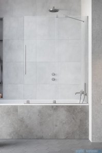 Radaway Furo Brushed Nickel PND II parawan nawannowy 160cm prawy szczotkowany nikiel 10109838-91-01R/10112794-01-01