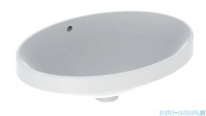 Geberit VariForm Umywalka owalna wpuszczana w blat 55x40cm KeraTect 500.716.00.2