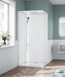 Novellini Glax 1 2.0 kabina standard 100x70 lewa biała G21A197STFL-1UU