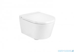 Roca Inspira Round Compacto Rimless miska wc podwieszana SUPERGLAZE  A346528S00