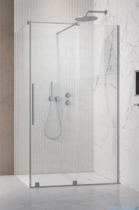 Radaway Furo Kdj Brushed Nickel kabina 110x75cm prawa szczotkowany nikiel 10104572-91-01R/10110530-01-01/10113075-01-01
