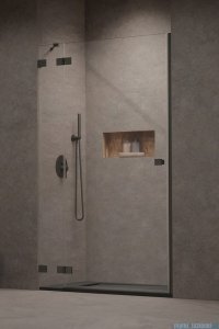 Radaway Essenza Pro Brushed GunMetal Dwj drzwi wnękowe 90cm lewe szczotkowany grafit 10099090-92-01L