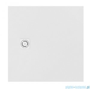 Roca Magma 90x90 cm brodzik kwadratowy kompozytowy STONEX biały APE0138438403100