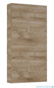 Roca Extra Kolumna łazienkowa niska z 1 drzwiami slim 80x40x12 DĄB CANELA  A857957808