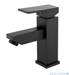Besco Modern II bateria umywalkowa czarny mat BU-MII-CZ