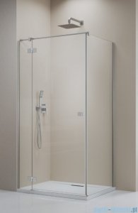 Radaway Essenza 8 Brushed Nickel Kdj kabina 120x90cm lewa szczotkowany nikiel 10480812-01-01L/10470337-91-01L/10113090-01-01