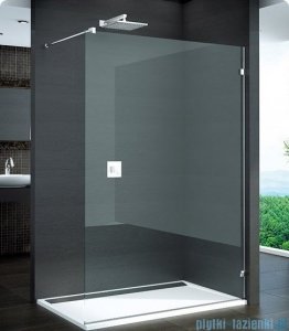 SanSwiss Pur PDT4 kabina Walk-in 30-100cm profil chrom szkło Pas satynowy Prawa PDT4DSM11051
