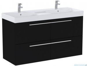 Roca Ella szafka 118x44x63 CZARNY  MAT A857772532
