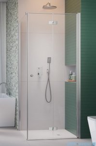 Radaway Fuenta Kdj B kabina 80x110cm prawa chrom połysk szkło przejrzyste 1384081-01-01R/1384053-01-01