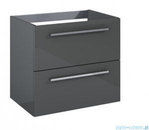 Roca Kwadro szafka 60x38x53 cm szary A857969153