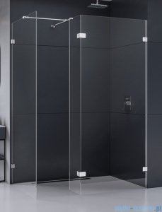 New Trendy Eventa kabina walk-in 70x80x200 cm z dodatkową ścianką przejrzyste EXK-4664/EXK-4643