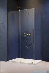 Radaway Furo Kdj Brushed Gold kabina 160x80cm lewa szczotkowane złoto 10104822-99-01L/10110780-01-01/10113080-01-01 