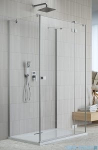 Radaway Essenza Brushed Nickel Kdj+S kabina 100x90x100cm prawa szczotkowany nikiel 1384052-01-01/1385020-91-01R/1384052-01-01