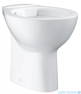 Grohe Bau Ceramic miska WC stojąca bez kołnierza biała 39431000