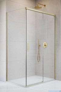 Radaway Idea 8 Kdj Brushed Gold kabina 110x110cm prawa szczotkowane złoto 10340570-99-01R/10350503-01-01/10360110-01-01L