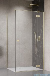 Radaway Essenza 8 Brushed Gold Kdj kabina 120x70cm prawa szczotkowane złoto 10480812-01-01R/10470337-99-01R/10113070-01-01