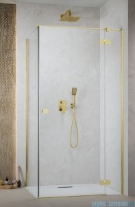 Radaway Essenza 8 Gold Kdj kabina 120x100cm prawa złoty połysk/szkło przejrzyste 10480812-01-01R/10470337-09-01R/10113100-01-01