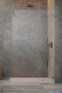 Radaway Essenza Pro Brushed Copper 110x200 kabina Walk-in szczotkowana miedź 10103110-93-01 