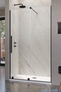 Radaway Furo Black DWJ drzwi prysznicowe 150cm prawe szkło przejrzyste 10107772-54-01R/10110730-01-01