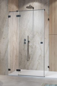 Radaway Essenza Pro Brushed GunMetal Kdj kabina 100x70cm lewa szczotkowany grafit 10097100-92-01L/10098070-01-01