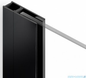 New Trendy Nesta Black profil poszerzający po stronie ścianki 15 mm czarny PP-0046
