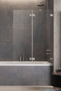 Radaway Essenza Pro Brushed Nickel Pnd II parawan nawannowy 140cm prawy szczotkowany nikiel 10102140-91-01R