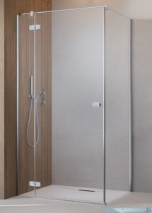 Radaway Fuenta Kdj kabina 80x80cm lewa chrom połysk szkło przejrzyste 1384043-01-01L/1384051-01-01