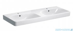 Geberit Smyle Square Umywalka podwójna 120cm KeraTect 500.223.01.8