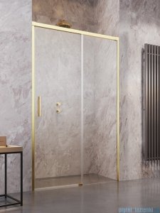 Radaway Idea Gold DWJ drzwi wnękowe 110cm prawe złoty połysk/szkło przejrzyste 387015-09-01R