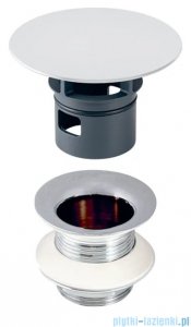 Geberit zawór zestawu odpływowego ze swobodnym przepływem, L8cm, chrom błyszczący 152.080.21.1