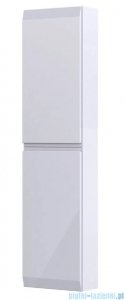 Oristo Brylant szafka boczna wysoka 40x160x17cm biały połysk OR36-SB2D-40-1-V3