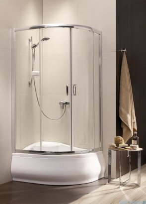 Radaway Premium Plus A Kabina półokrągła 80x80 wysokość 170cm szkło przejrzyste  30411-01-01N