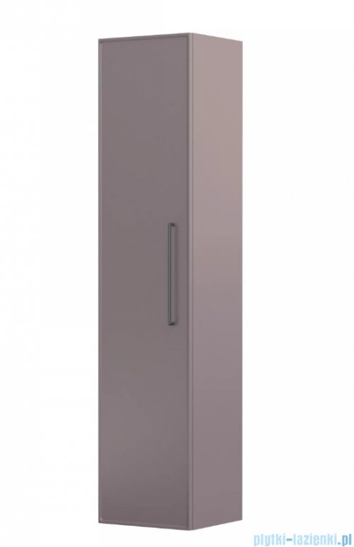 Oristo Lagom szafka boczna wysoka 35x160x32cm Mokka Mat OR53-SB1D-35-21