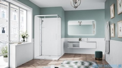 Novellini Glax 1 2.0 kabina standard 120x90 lewa srebrna G212P290SM-1BB